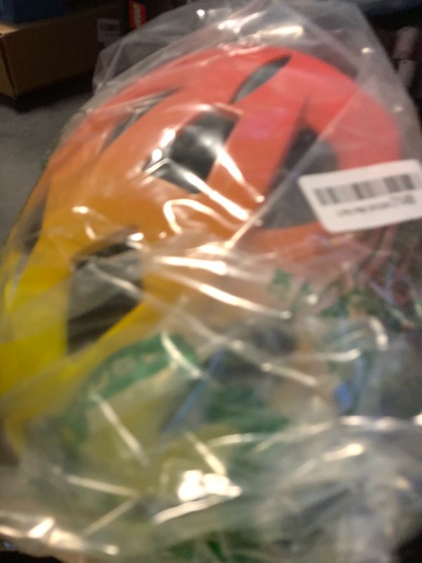 Photo 1 of Kids Bike Helmet, 2 Size Adjustable for Youth Toddler Boys & Girls 3-5-8-10-12-14 Years, Child Helmets with Visor for Skating Cycling Scooter (Yellow Orange Gradient, M: 54-58 cm / 21.3"-22.8")