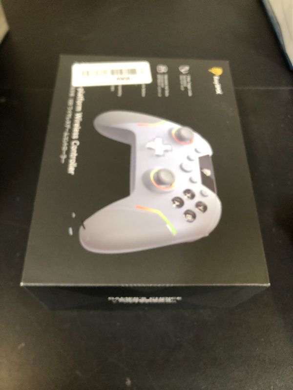Photo 1 of EasySMX X20 Wireless Gaming Controller with RGB Backlit, 2-Stage Hall Effect Stick, 1000Hz Polling Rate, 6-Axis Gyro on Multi-Platform, Mech Buttons- Compatible with PC/Switch/Steam/Android