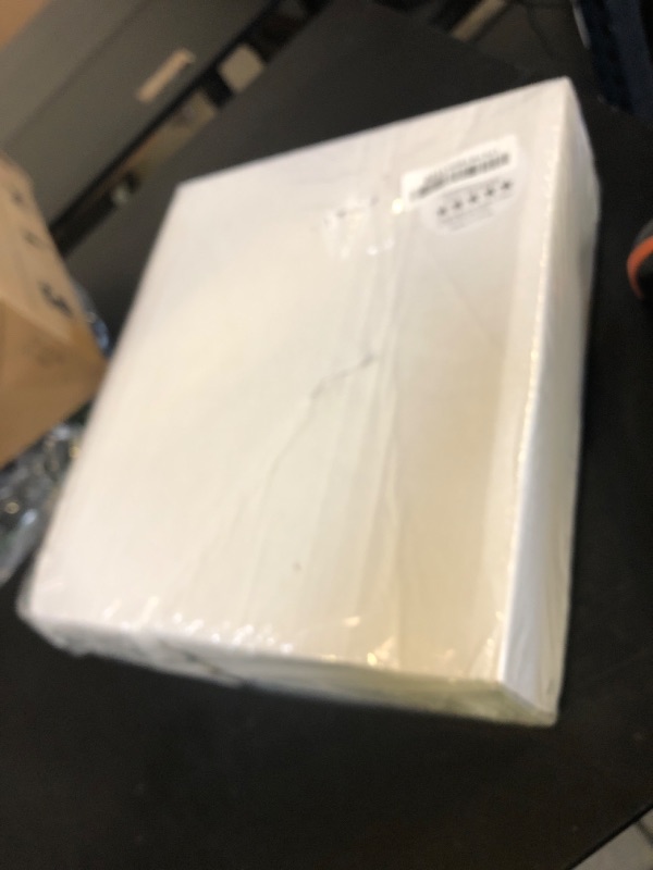 Photo 1 of FirstZi Blank 9.5x11 Inches Continuous Feed Computer Paper Fanfold for Dot Matrix Printers, 1000 Count per Box, White 1 Part, Margin Perforated, Perfect for Receipts, Invoices, Bill List