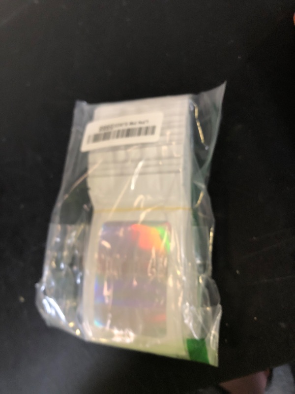 Photo 1 of 100 Pack Holographic Bags, Smell Proof Packaging Bags, Clear Window Resealable Odor Foil Pouch Mylar Bag for Food Storage and Lipgloss, Jewelry Lash (White, 3 x 4.7 Inch)