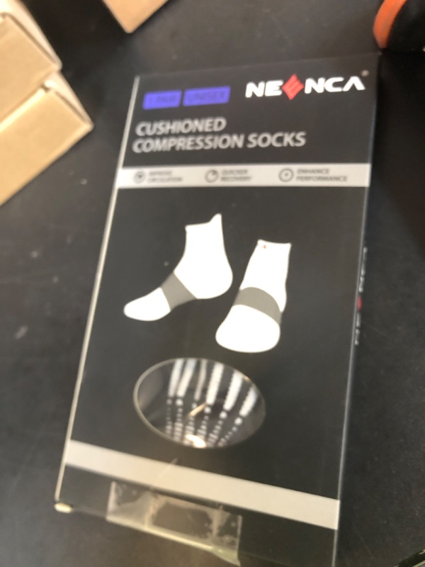 Photo 1 of NEENCA Professional Compression Socks, Medical Athletic Ankle Socks for Injury Recovery & Pain Relief, Sports Protection, Circulation —1 Pair, 20-30 mmhg