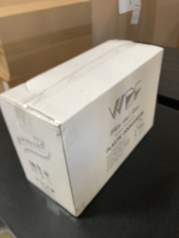 Photo 1 of WDF Partyware 350Piece Silver Plastic Dinnerware Set for 50 Guests - Silver Plastic Plates with Cutlery Include:50Dinner Plates-50Dessert Plates-50Pre Rolled Napkins with Silverware