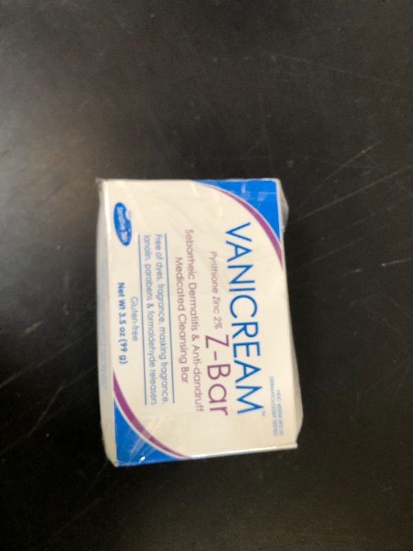Photo 1 of Vanicream Z-Bar, Seborrheic Dermatitis & Anti-dandruff Medicated Cleansing Bar, 2% Pyrithione Zinc Z-Bar Helps Relieve Itching, Redness and Flaking, 3.5 OZ