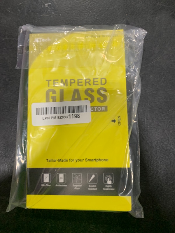 Photo 1 of JETech Full Coverage Screen Protector for iPhone 16 Pro Max 6.9-Inch, Black Edge Tempered Glass Film with Easy Installation Tool, Case-Friendly, HD Clear, 3-Pack