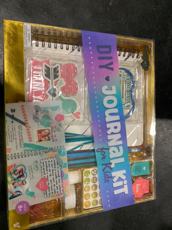 Photo 1 of Pretty Me DIY Journal Kit for Girls - Gift for 8-14 Year Old Girl - Cool Birthday Gifts Ideas for Teens - Fun, Cute Art & Crafts Kits for Tween Teenage Kids- Scrapbook & Diary Supplies Toy Set