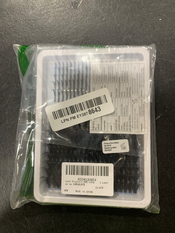 Photo 1 of Lash Clusters 80D Long 12-20mm Lash Spikes, Thick Cluster Eyelash Extensions Volume Individual Lashes DIY Spiky Lash Extension Mega Eyelashes Cluster Mink Strips Lashes by CORUSCATE