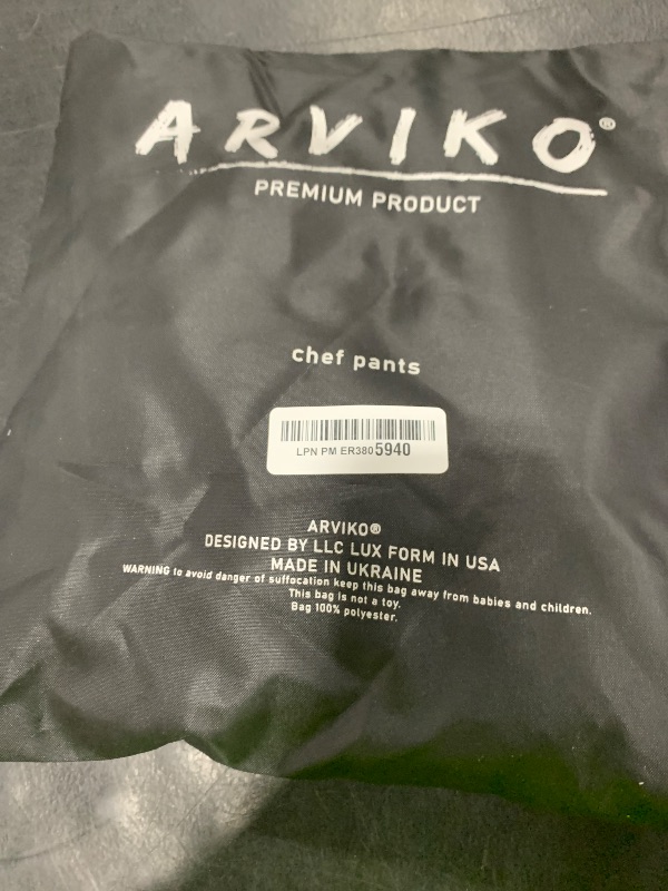 Photo 1 of ARVIKO Men’s Cargo Chef Stretch Pants Black (US, Alpha, 5X-Large, Regular, Regular, Black)