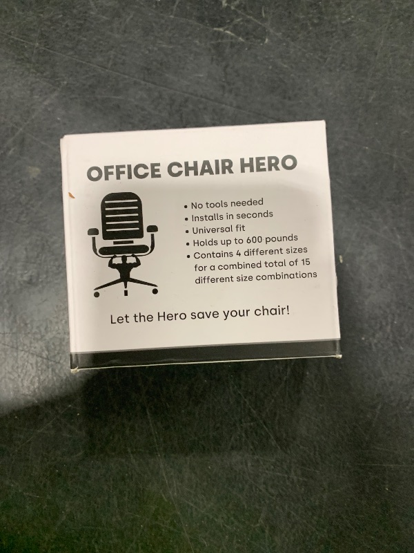 Photo 1 of Salbree Office Chair Hero Fix Attaches Clamps to Large Cylinder Piston Stops Your Chairs from Sinking When Computer Hydraulic Lift Has No Gas Stop Replacement