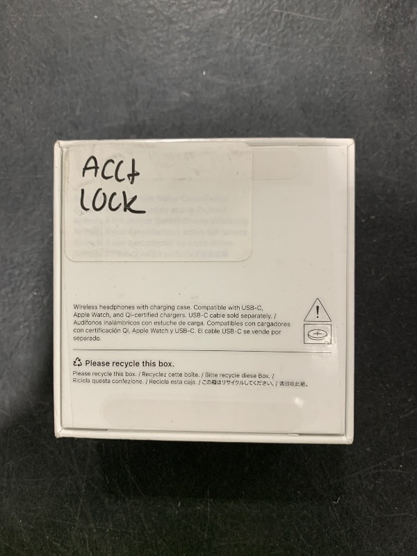 Photo 1 of Apple AirPods 4 Wireless Earbuds, Bluetooth Headphones, with Active Noise Cancellation, Adaptive Audio, Transparency Mode, Personalized Spatial Audio, USB-C Charging Case, Wireless Charging, H2 Chip