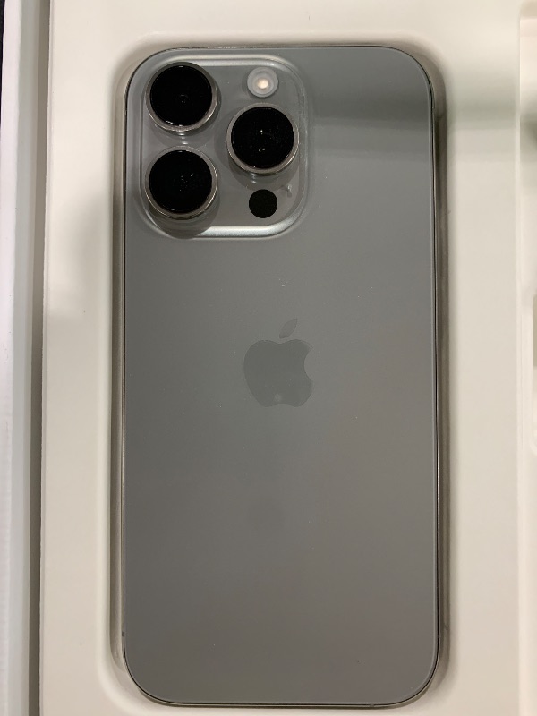 Photo 1 of Apple iPhone 16 Pro, US Version, 128GB, Natural Titanium - Unlocked (Renewed Premium)