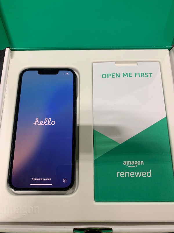 Photo 1 of Apple iPhone 13, 128GB, Midnight - Unlocked (Renewed Premium)