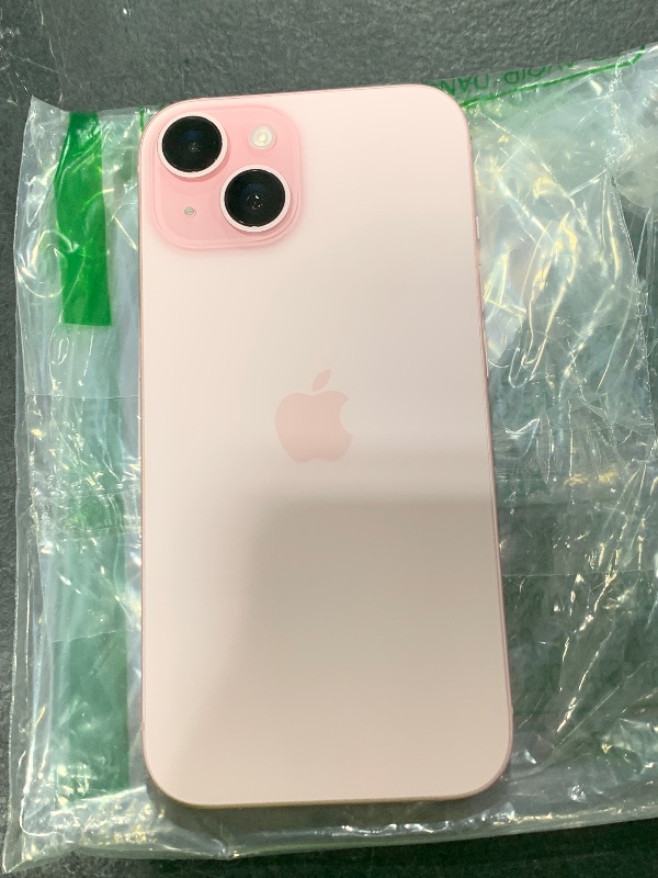 Photo 1 of Apple iPhone 15, 128GB, Pink - Unlocked (Renewed Premium)