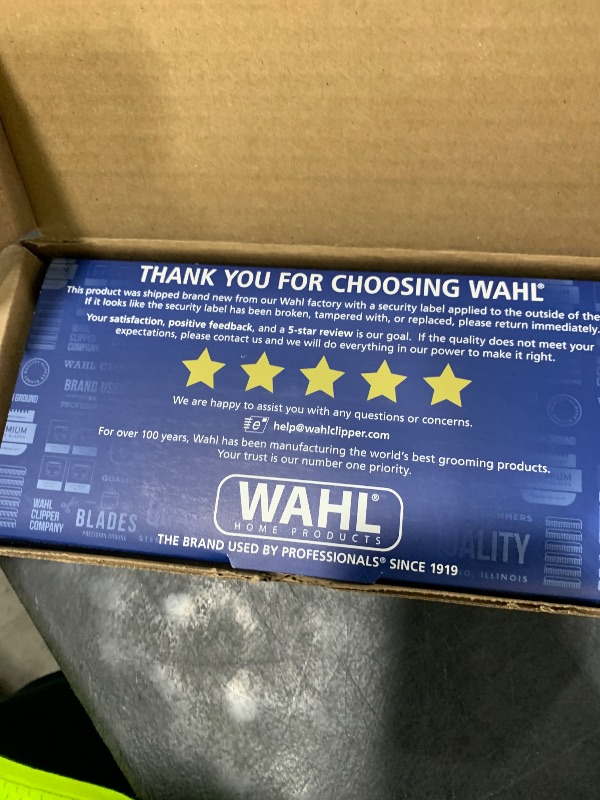 Photo 1 of Wahl USA Pro Series High Visibility Skeleton Style Trimmer, Lithium-Ion Cordless USB Rechargeable All in One Shaving & Close Cutting Beard Trimmer for Men with Near Zero Gap Blade – 3026018