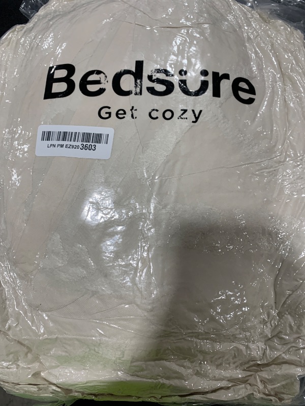 Photo 1 of Bedsure Tufted Boho Comforter Set Queen Size - Beige Boho Bed Set, GentleSoft™ 3 Pieces Farmhouse Shabby Chic Embroidery Bedding, Gifts for Woman, Soft Jacquard Queen Comforter for All Seasons