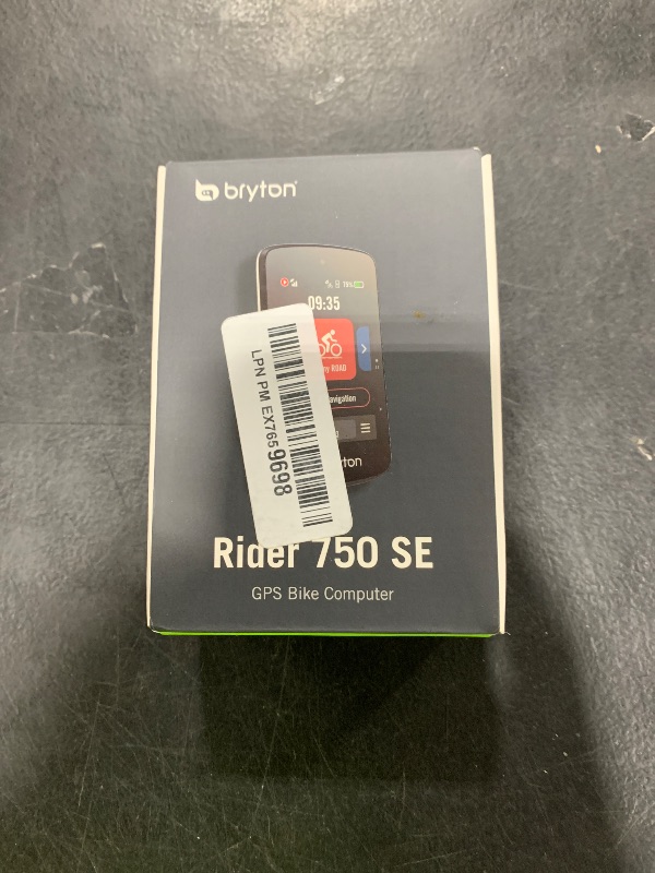 Photo 1 of Bryton Rider 750SE GPS Bike/Cycling Computer. USA Version. Color Touchscreen, Pre-Loaded Maps, Online/Offline Navigation, Smart Trainer, Radar Support, 40hr Battery.