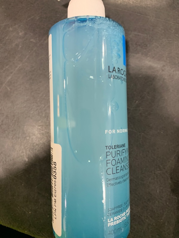 Photo 1 of La Roche-Posay Toleriane Purifying Foaming Facial Cleanser, Oil Free Face Wash for Women & Men with Niacinamide + Ceramides, Pore Cleanser Safe For Sensitive Skin, Won’t Dry Out Skin, Soap Free, 400ml