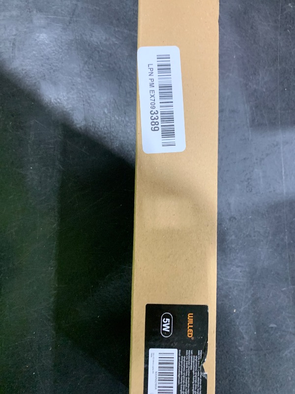 Photo 1 of WILLED 5W Vanity Lights for Mirror, Eye-Friendly Mirror Light, 2500mah Rechargeable Under Cabinet Lights with Battery Display, Button Control Magnetic Light Bar for Closet, Bathroom and Desk
