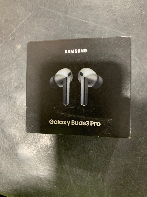 Photo 1 of Samsung Galaxy Buds 3 Pro AI True Wireless Bluetooth Earbuds, Noise Cancelling, Sound Optimization, Redesigned Comfort Fit, Silver [US Version, Amazon Exclusive, 2Yr Warranty]