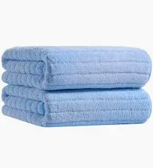Photo 1 of blue bath towel 2pc