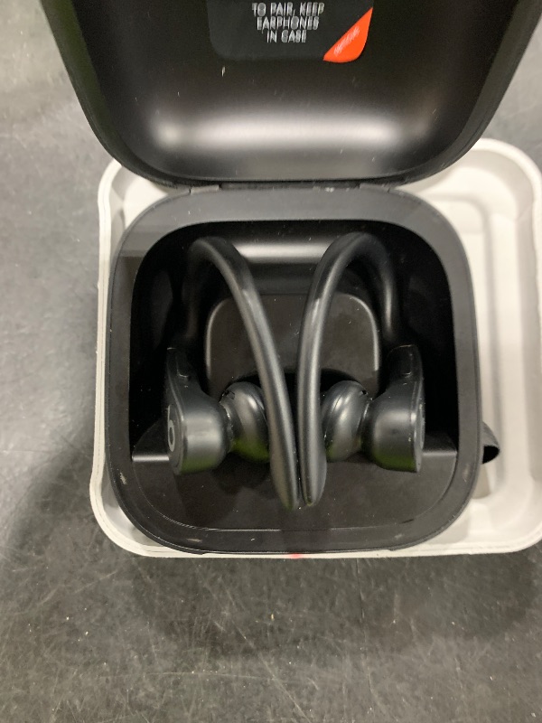Photo 1 of Beats Powerbeats Pro 2 Wireless Bluetooth Earbuds - Noise Cancelling, Heart Rate Monitor, IPX4, Up to 45H Battery & Charging Case, Works with Apple & Android - Jet Black