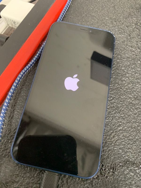 Photo 1 of Apple iPhone 12 Mini, 64GB, Blue - Unlocked (Renewed)