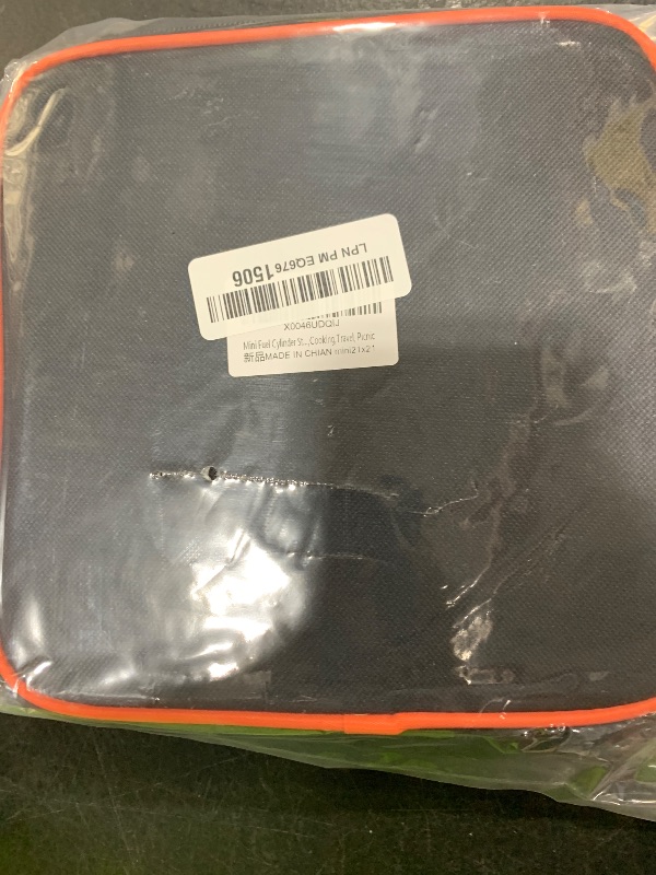 Photo 1 of Mini ?Fuel ?Cylinder Storage Bag,for 4-Pack Refillable 1LB Empty Propane Cylinder Tank Cover,Gas Tank Protective bag,600D Oxford Fabric,Mini Tank Accessories,for Outdoor Camping,Cooking,Travel, Picnic