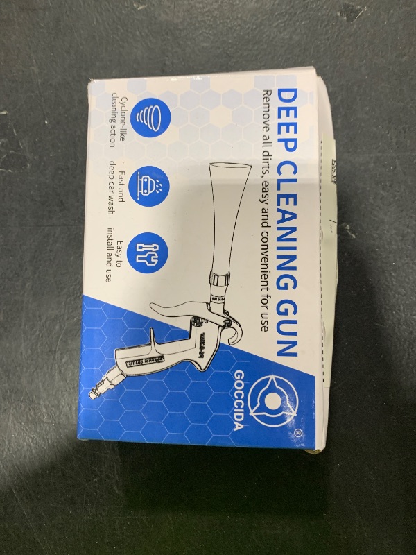 Photo 1 of GOCCIDA Tornado Dry Cleaning Gun with Brass Adjustable Air Flow Nozzle,Air Blower Gun Quickly Blasts Dirt and Dust from Surface Works with Air Compressor
