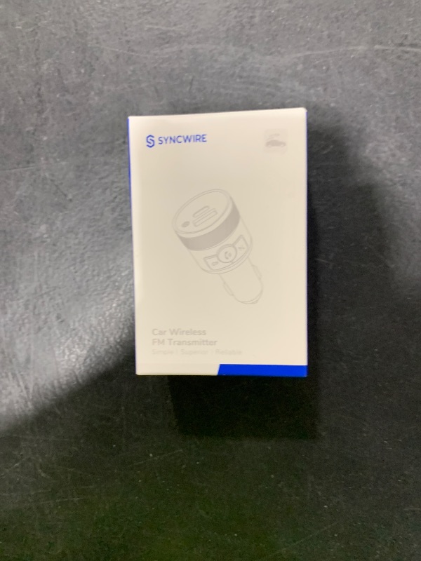 Photo 1 of Syncwire Bluetooth 5.4 FM Transmitter for Car, 38W PD&QC3.0 Dual USB Charging Bluetooth Car Adapter Microphone & Bass Sound MP3 Music Player FM Kit with Hands-Free Calling