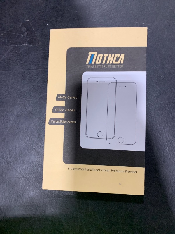 Photo 1 of Mothca Matte Glass Screen Protector for iPhone 16 Pro (6.3 inch) Anti-Glare & Anti-Fingerprint Tempered Glass Clear Film, [Easy Installation Frame] Case Friendly, Bubble Free - Smooth as Silk
