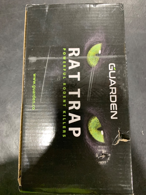 Photo 1 of Rat Trap Six Pack - Indoor and Outdoor Traps for Mice, Voles, Rats, Chipmunks - Easy to Set, Powerful Snap, Quick Kill - by Guarden