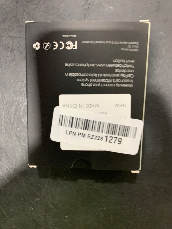 Photo 1 of Wireless CarPlay Adapter, 2025 Upgraded 2-in-1 Mini Size CarPlay & Android Auto, Convert Wired to Wireless with USB & USB-C/Type-C, Plug & Play, Stable Control & No Delay, with iPhone & Android