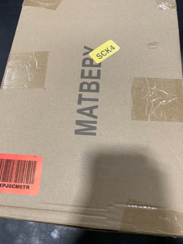 Photo 1 of MATBEBY Full Size Mattress Pad - Cooling Breathable Mattress Topper, Quilted Fitted Mattress Protector, Pillow Top Mattress Cover with 8-21" Deep Pocket, Soft, Machine Washable, White, 54x75 Inches