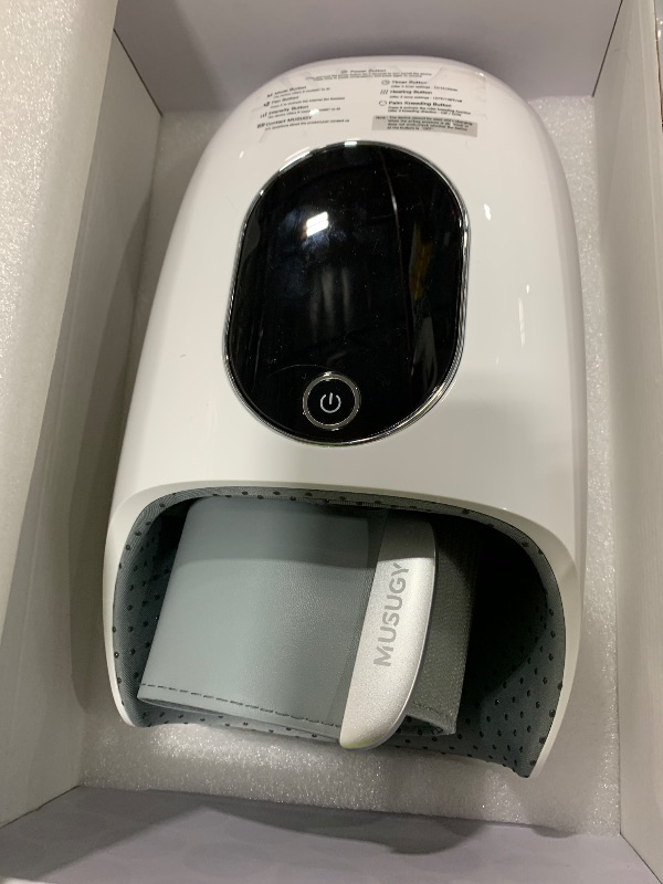 Photo 1 of Hand Massager with Heat and Compression : Full-Hand and Wrist Coverage with Touchscreen & Palm Roller – Designed for Daily Comfort at Home, Office, or Travel