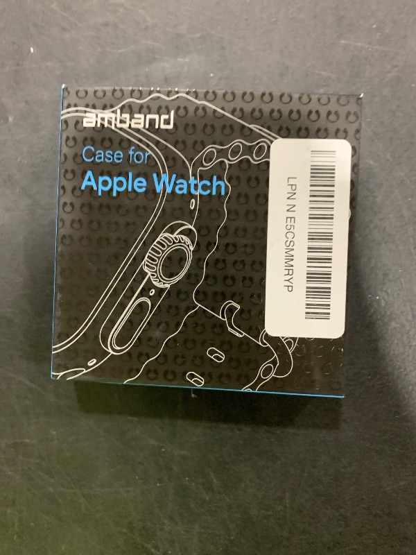 Photo 1 of amBand for Apple Watch Series 10 46mm Metal Case Men, W1 Rugged Protective Bumper [Turn iWatch into Ultra Look] with Back Cover, Upgrade Conversion Kit Stylish Protector 46 mm - Black