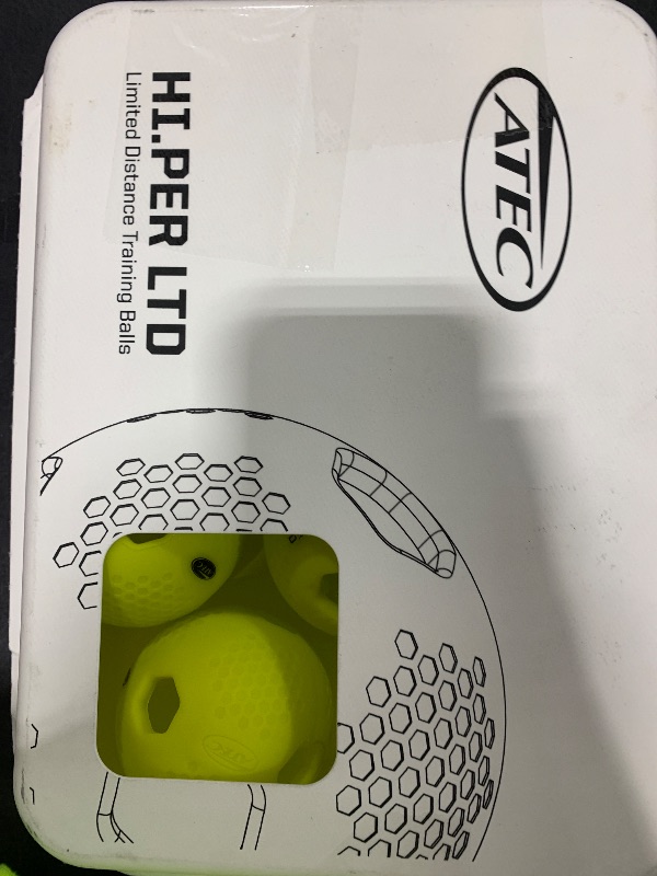 Photo 1 of ATEC Hi.Per LTD Limited Distance Training Balls - 12 Balls, Regulation Baseball Size