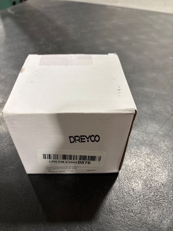 Photo 1 of Dreyoo 2 Pcs Cone Brush Heads Compatible with Spin Scrubber, Tapered Pointed Corner Brush for Cleaning Tiles Sink Floor Shower Corner and Edge and Hard to Reach Places