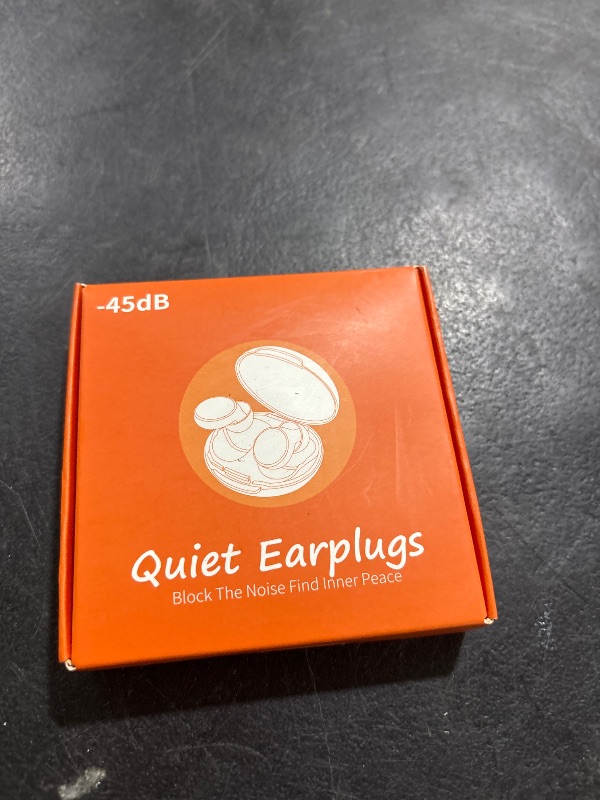 Photo 1 of Ear Plugs for Sleeping Noise Cancelling, 45dB Soft Earplugs for Concert, Reusable Ear Plugs for Noise Reduction with Case & 8 Eartips, for Sleeping, Concert, Working, Studying, Traveling (Black)