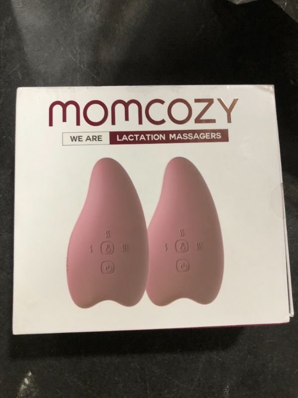 Photo 1 of Momcozy Double Lactation Massager Warming for Breastfeeding, Pumping, Heat & Vibration for Improve Milk Flow, Breastfeeding Essentials for Clogged Ducts, Engorgement