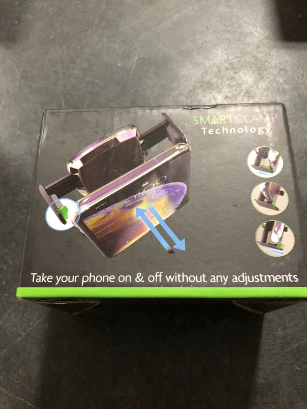 Photo 1 of Bestrix SmartClamp Car Phone Mount | Dashboard Cell Phone Car Phone Holder Compatible with iPhone 13 12 11 Pro, Xr, Xs, XS MAX,XR,X, Galaxy S20 Note 20 Ultra & All Smartphones