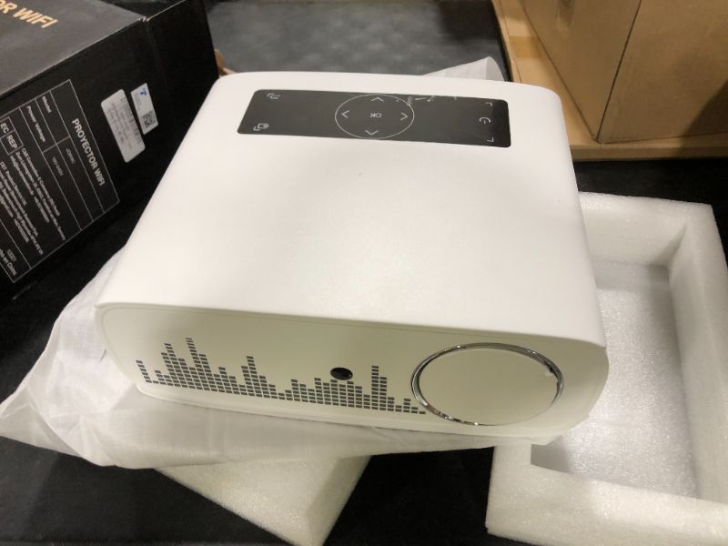 Photo 1 of GROVIEW Projector, Projector with WiFi and Bluetooth, 15000lux FHD Outdoor Projector, Portable Movie Projector for 300'' Home Theater, 4K Support, Video Projector for iOS/ Android, TV Stick, PS5