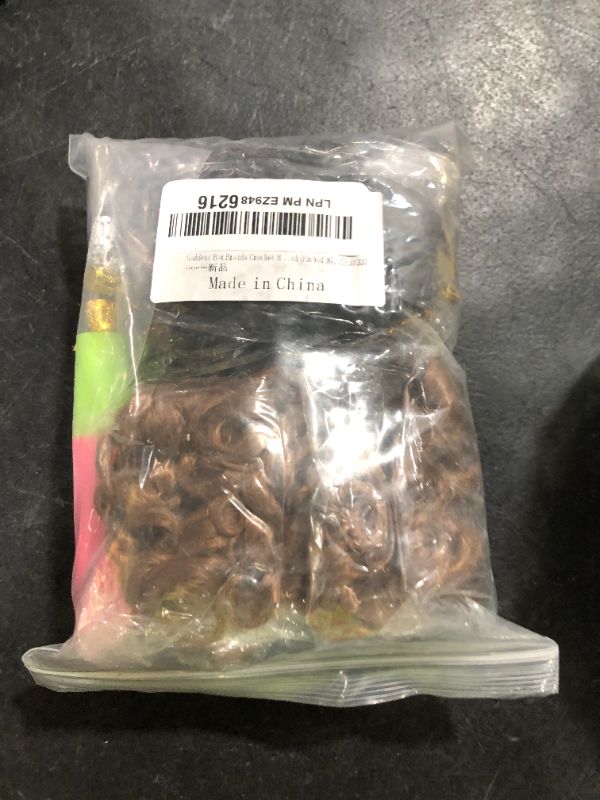 Photo 1 of Goddess Box Braids Crochet Hair With Curly Ends 10 Inch Bohomian Box Braids Crochet Braids 8 Packs 3X Crochet Braids Synthetic Braiding Hair Extension for Black Women(10 Inch (Pack of 8),T1B 30 33)………