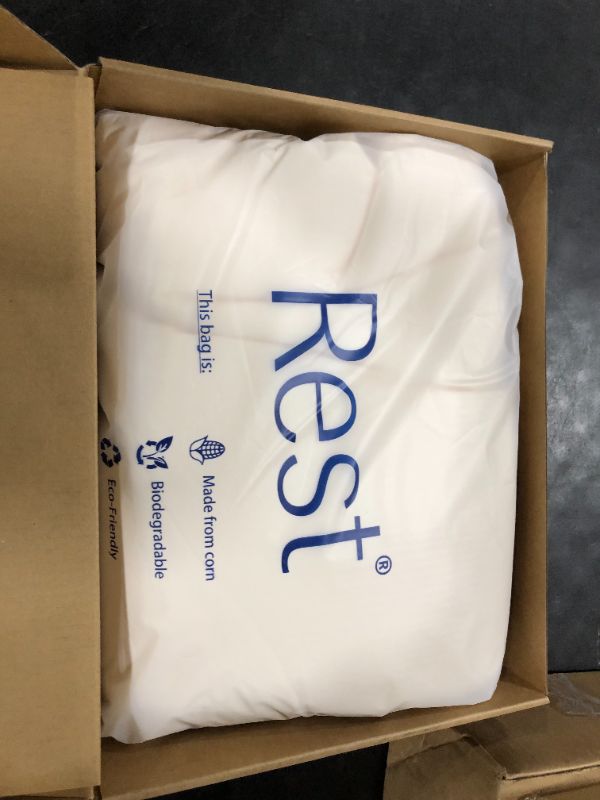 Photo 1 of REST® Evercool® Cooling Comforter, King/Cali King, Blanket for Hot Sleepers, All Season Bedding to Keep Cool for Night Sweats, Breathable Lightweight Blanket, 106x90 Inches, Snow Ivory