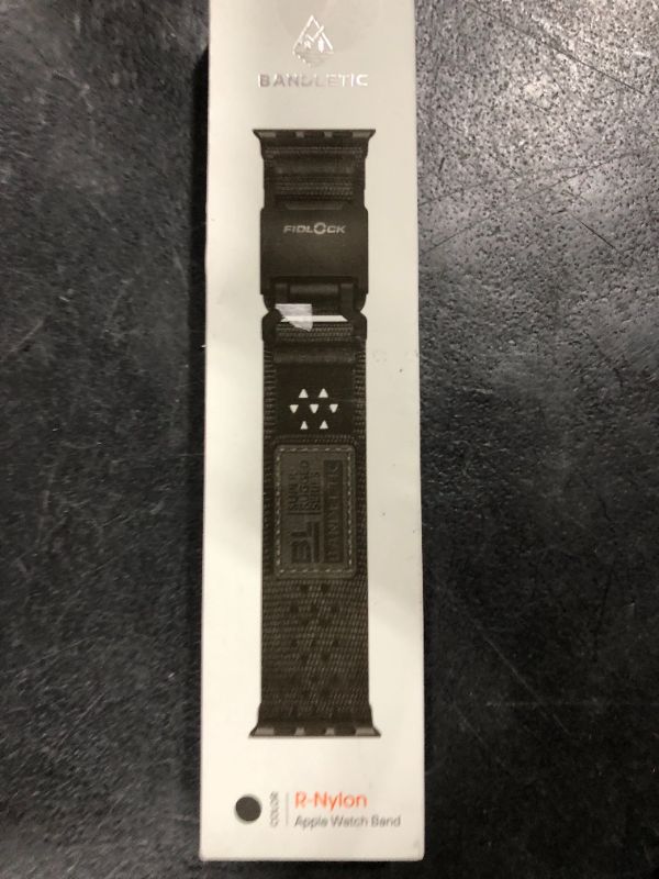 Photo 1 of Bandletic Compatible with Apple Watch Ultra Band 49mm for Men - Rugged Nylon Straps with FIDLOCK Magnetic Clasp for iWatch Series 10 46mm, 9/8/7 45mm, SE/6/5/4 44mm, 3/2/1 42mm