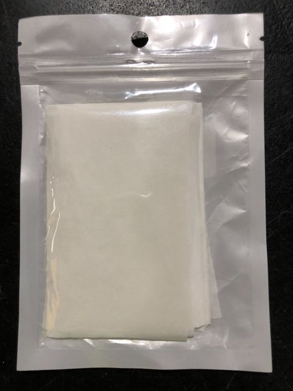 Photo 1 of CustomyLife 100pcs Perm Paper for Hair, Heat-Resistant End Tissue for Hair Perm, Disposable Curling Paper for Salon Shop- White
