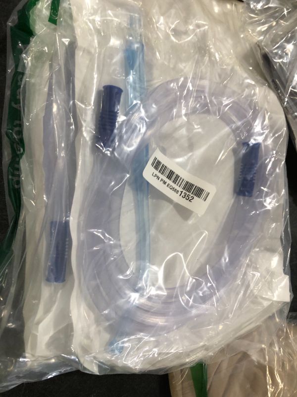 Photo 1 of 4 units suction collection tubing with detachable porous end design handle?Each suction tube kits is 6.8 feet long?