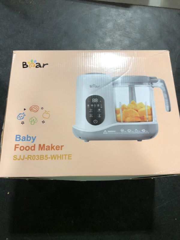 Photo 1 of ITEM IS MISSING PARTS, UNSURE WHAT PARTS ARE MISSING --------------------------------------------BEAR 2024 Baby Food Maker | One Step Baby Food Processor Steamer Puree Blender | Auto Cooking & Grinding | Baby Food Puree Maker with Self Cleans | Touch Scre