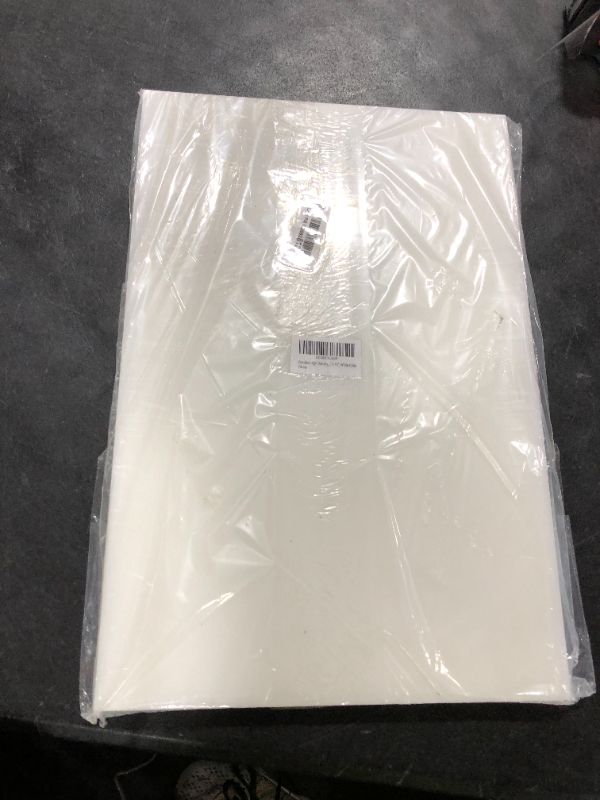 Photo 1 of Bocolon High Density Polyethylene Sheets HDPE Plastic Sheet Board for DIY, Heavy Duty Industry, 3/4" Thick,Size 12" x 18", White Color