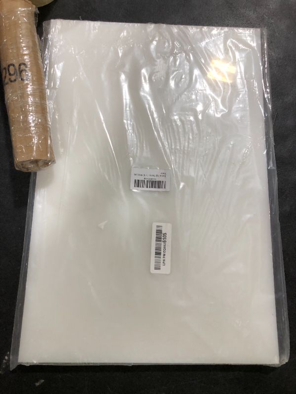 Photo 1 of Bocolon High Density Polyethylene Sheets HDPE Plastic Sheet Board for DIY, Heavy Duty Industry, 3/4" Thick,Size 12" x 18", White Color