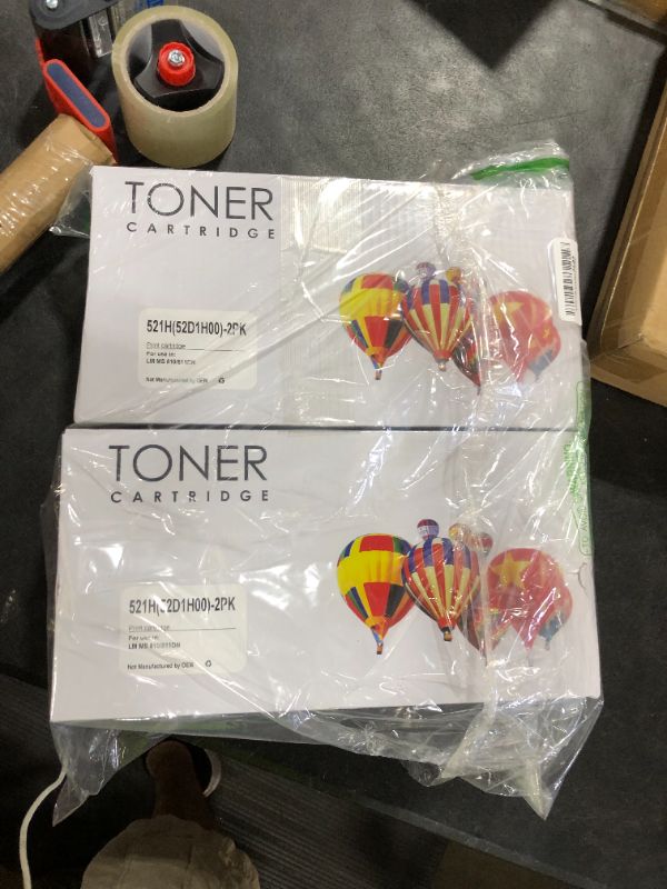 Photo 1 of Jmomy 521H Toner Cartridge Compatible for Lexmark 521H 52D1H00 52D1000 Work with MS710 MS711 MS810 MS810n MS810dn MS811 MS811dn MS812 MS710dn MS710n MS711dn MS810de MS810dtn (2-Pack )