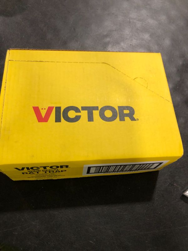 Photo 1 of Victor M205-9 Easy Set Plastic Pedal Sustainably Sourced FSC Wood Humane Snap Rat Trap - 9 Wooden Traps